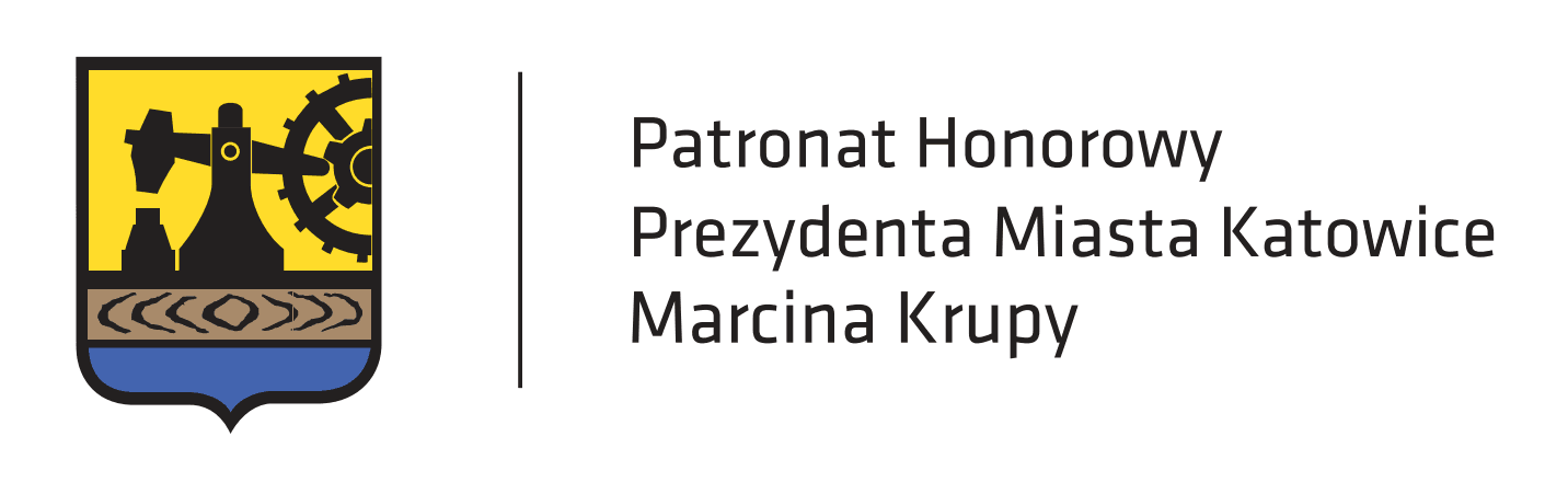 Logo patronatu miasta Katowice